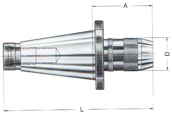 SK 40 CNC-Bohrfutter